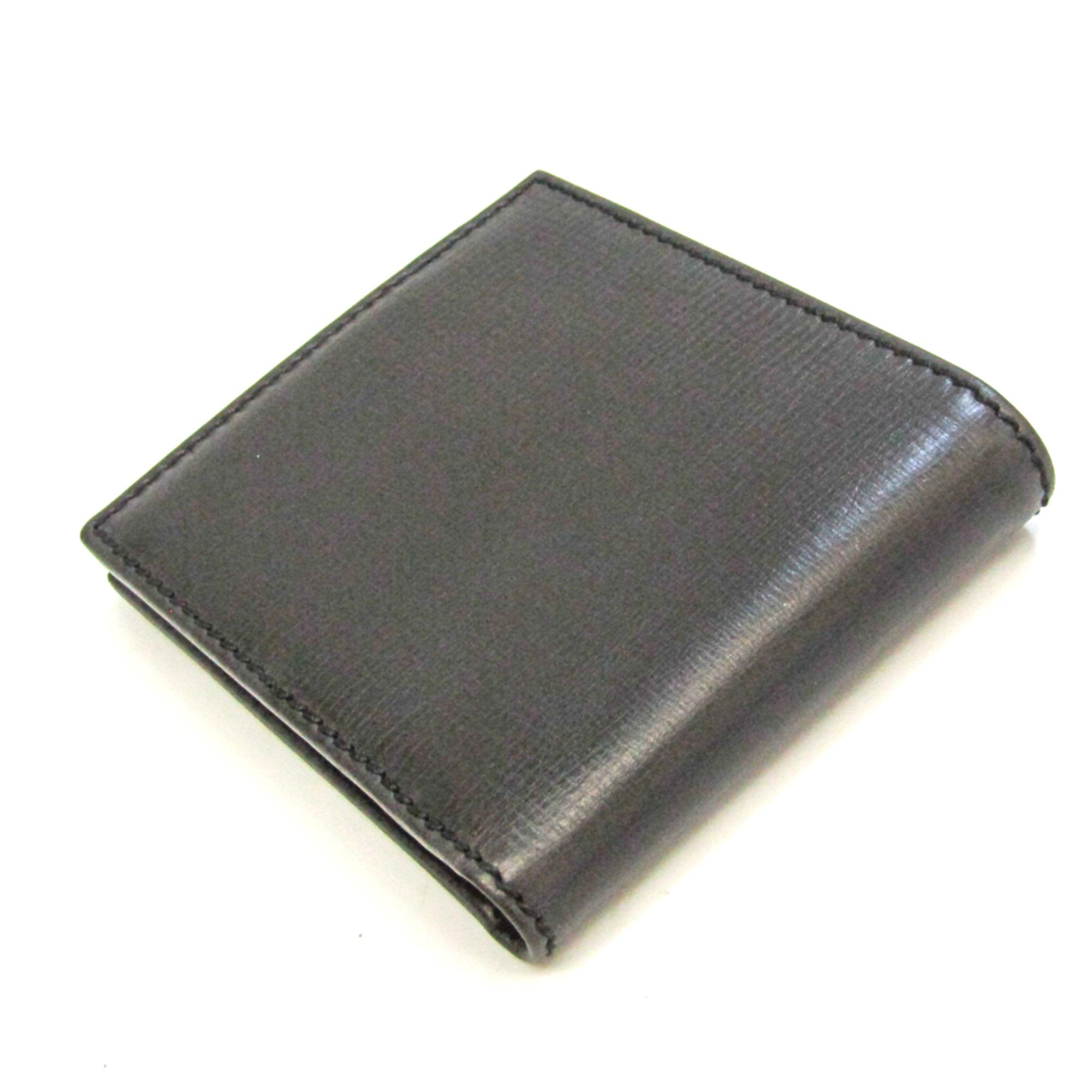 GUCCI 106655 Women,Men Leather Wallet [bi-fold] Black