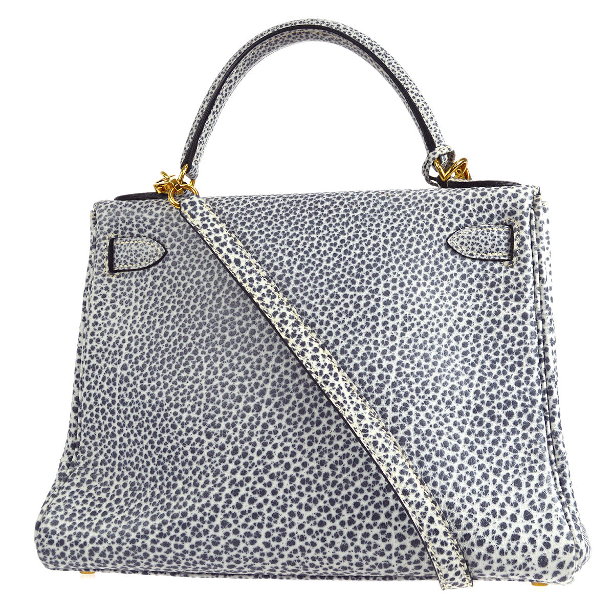 HERMES * 2001 KELLY 28 RETOURNE Dalmatian