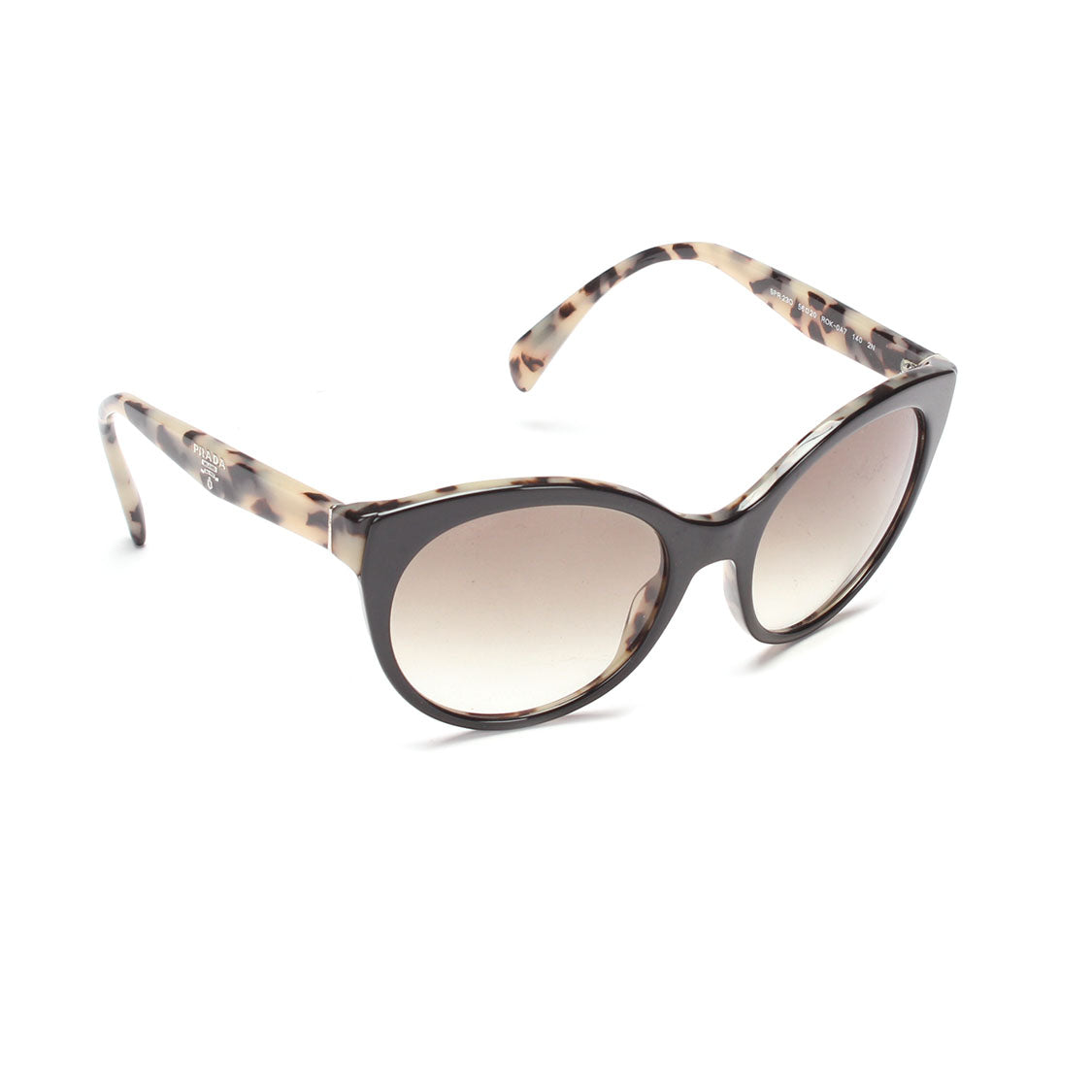 PRADA Oversized Leopard Print Sunglasses