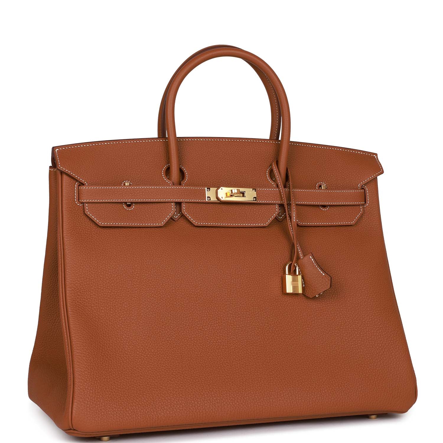 Hermes Birkin 40 Gold Togo Gold Hardware