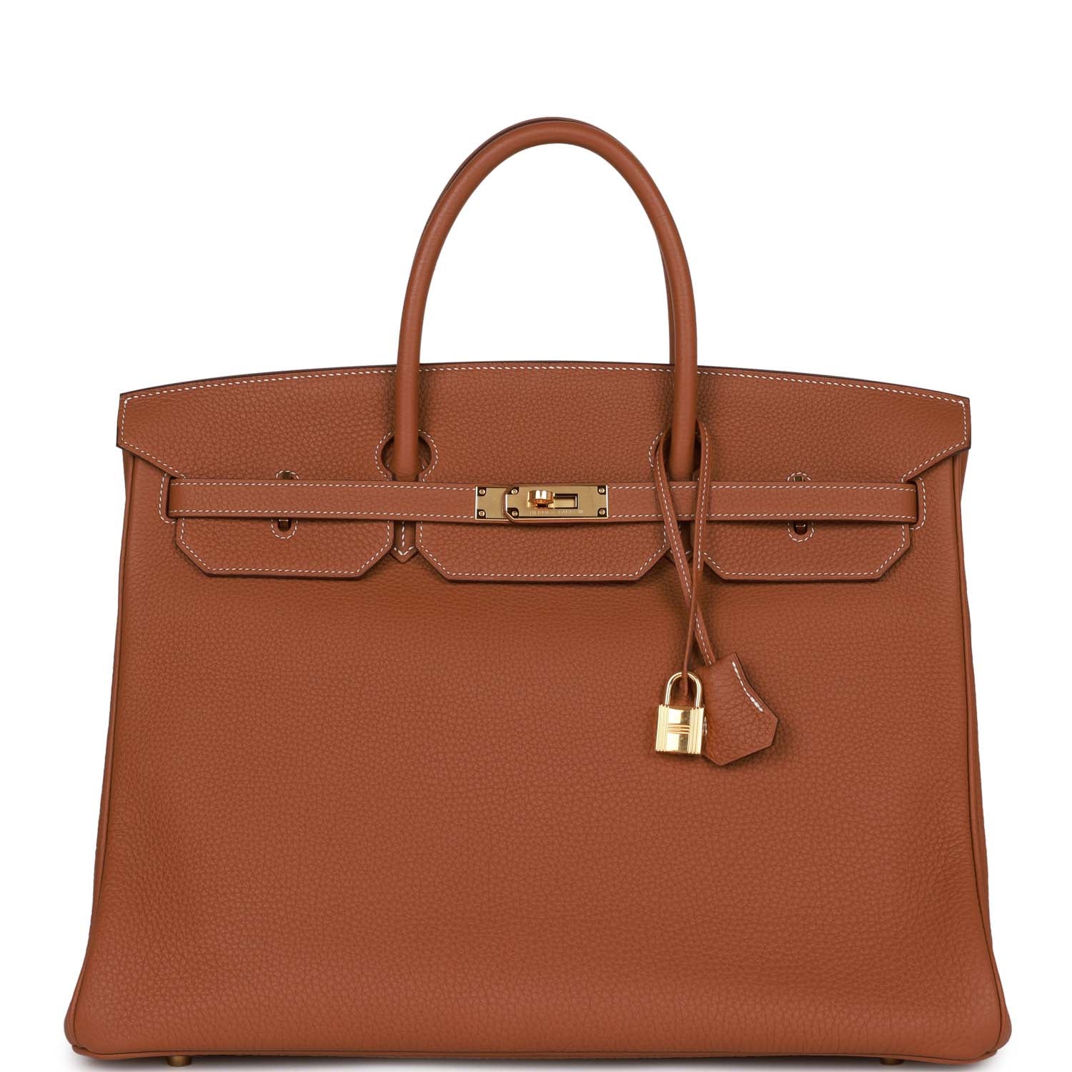 Hermes Birkin 40 Gold Togo Gold Hardware