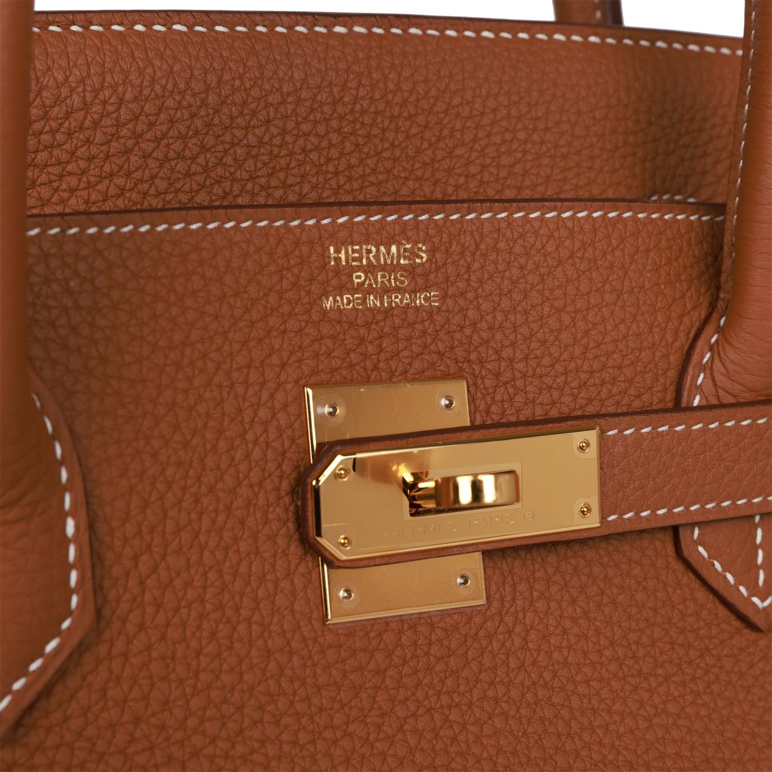 Hermes Birkin 40 Gold Togo Gold Hardware