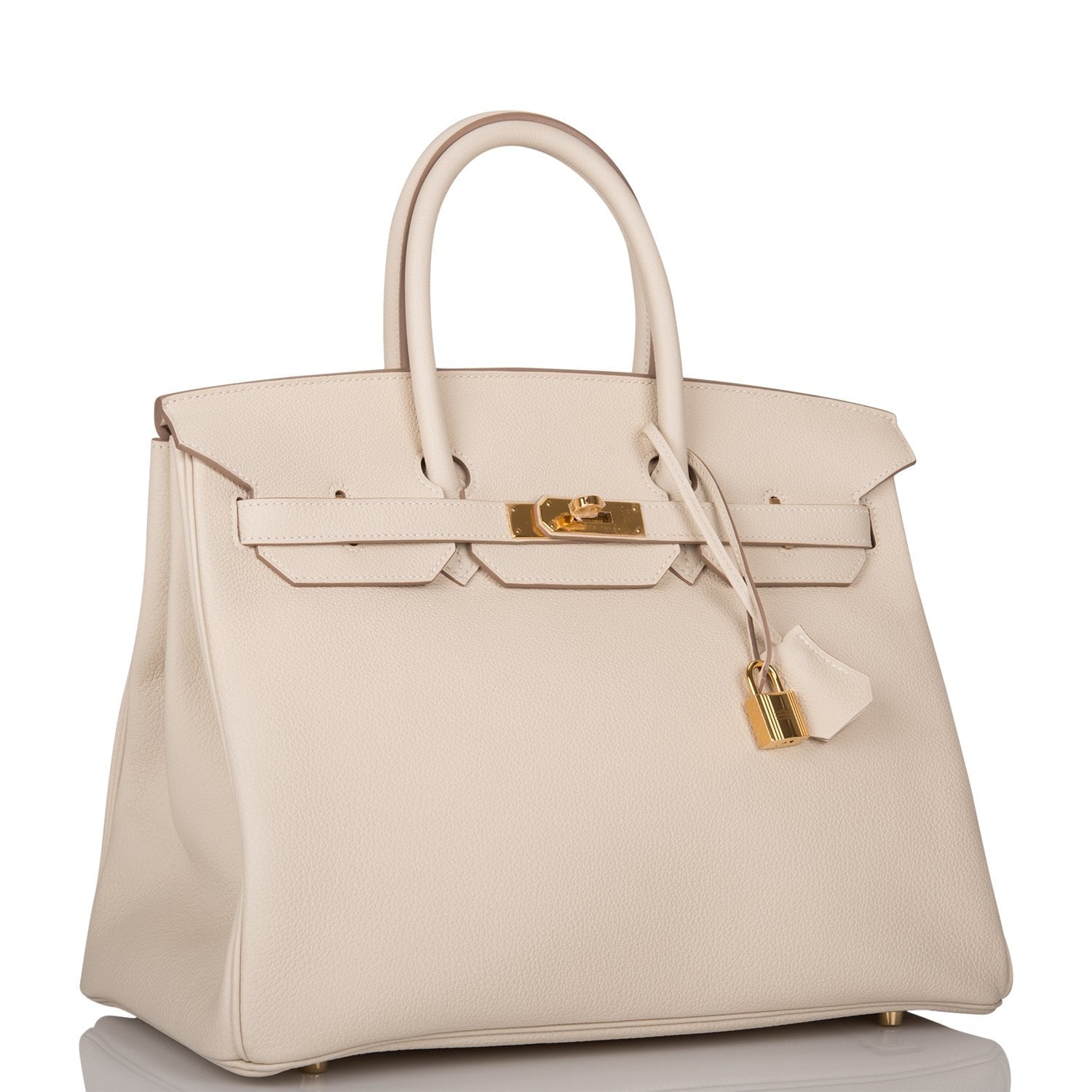 Hermes Craie Togo Birkin 35cm Gold Hardware