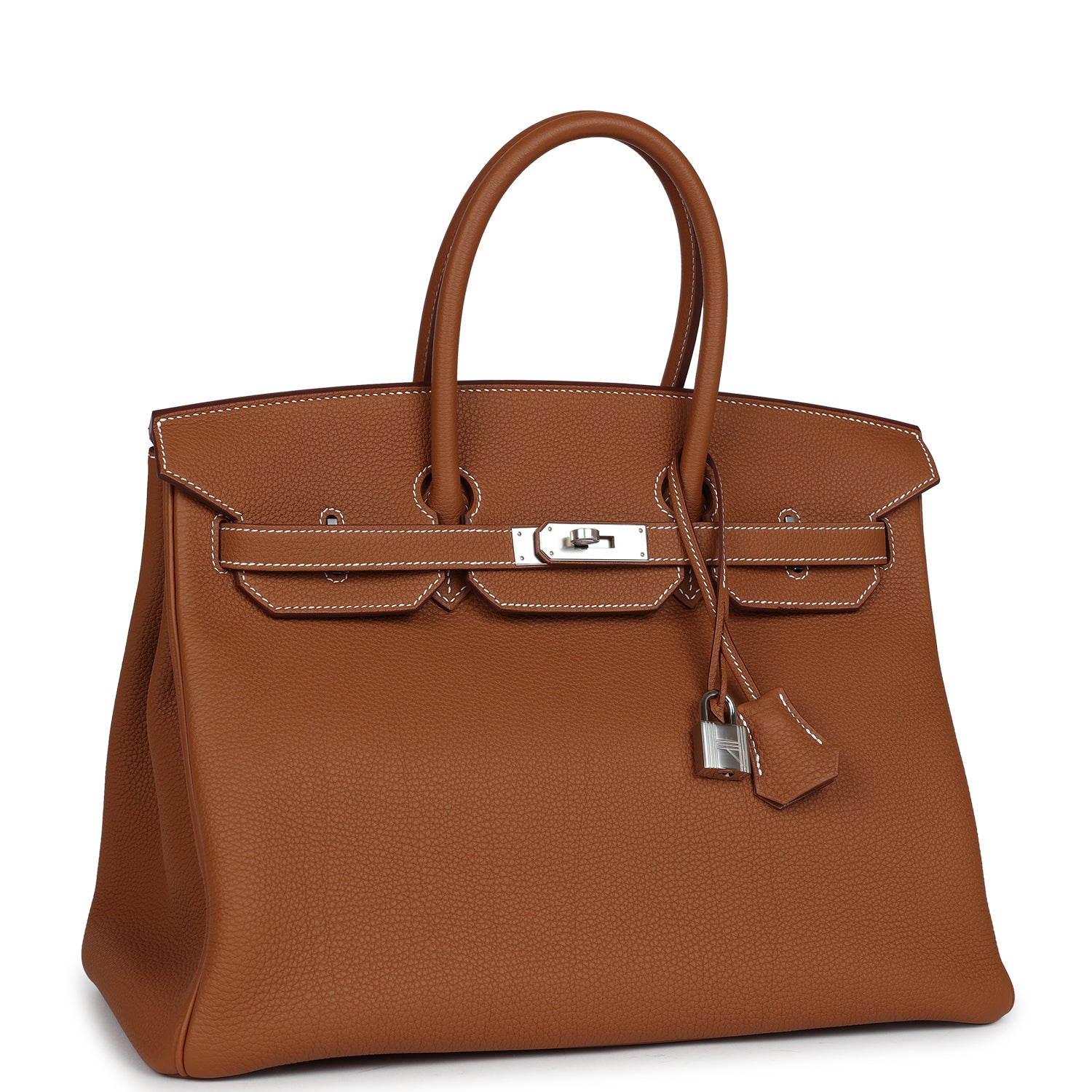 Hermes Birkin 35 Gold Togo Palladium Hardware