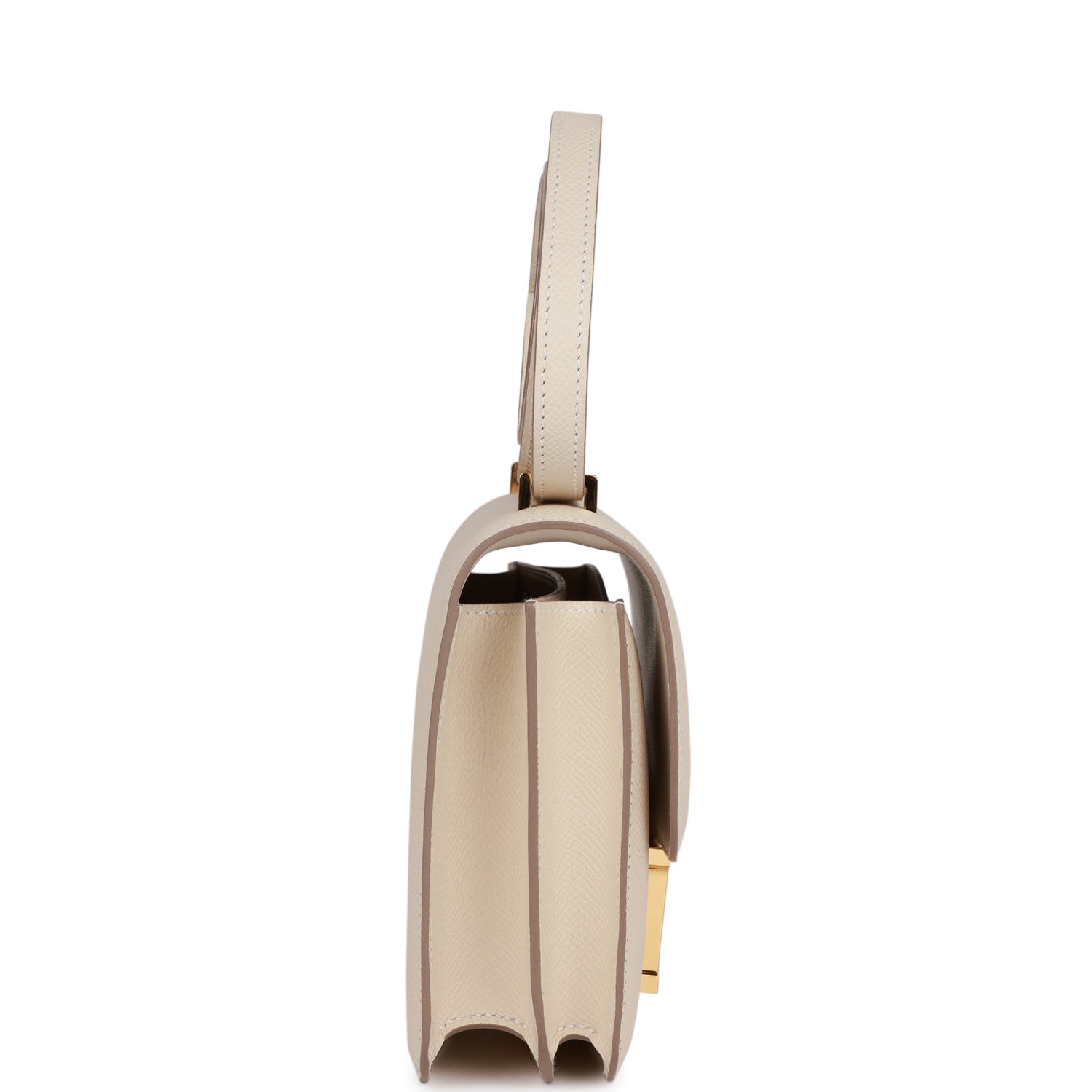 Hermes Constance 1-18 Craie Epsom Gold Hardware