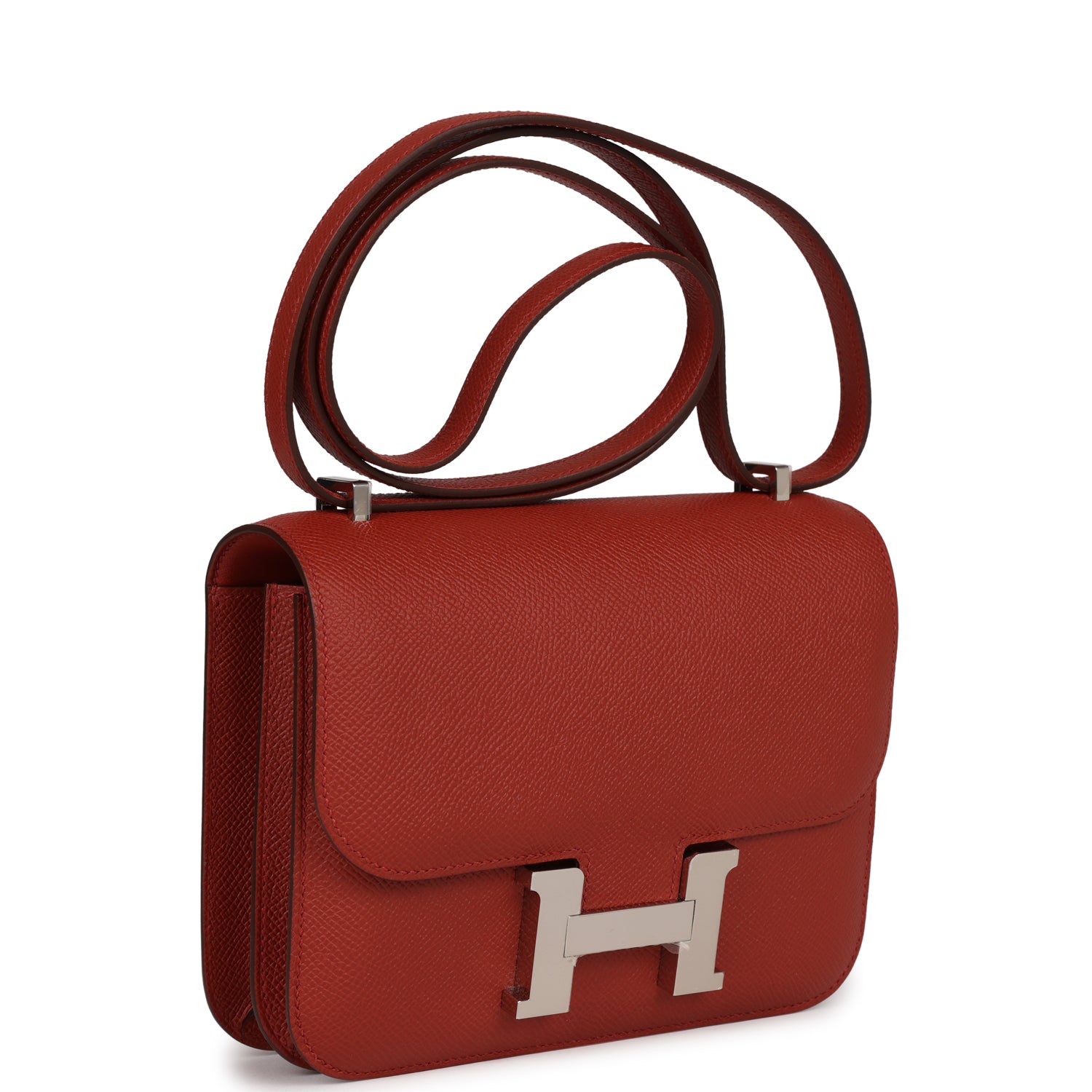 Hermes Constance 1-18 Rouge Venetian Epsom Palladium Hardware