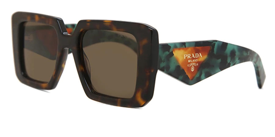 PRADA LOGO SQUARE SUNGLASSES