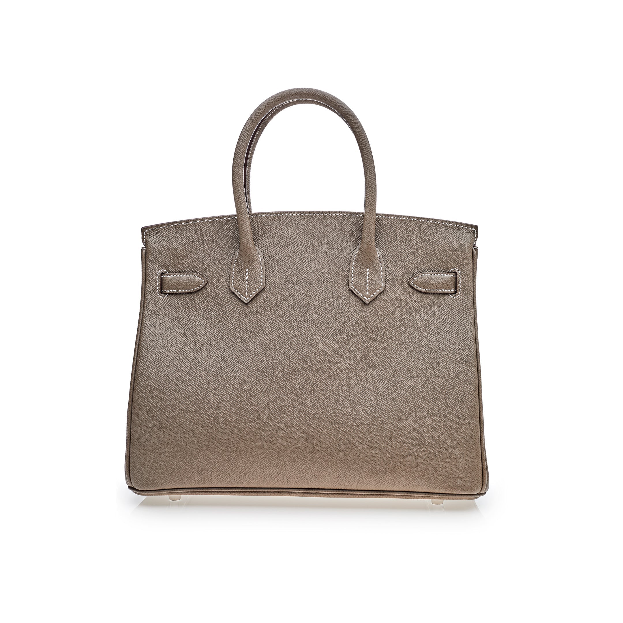 Hermes Birkin 30 Epsom Etoupe Palladium Hardware