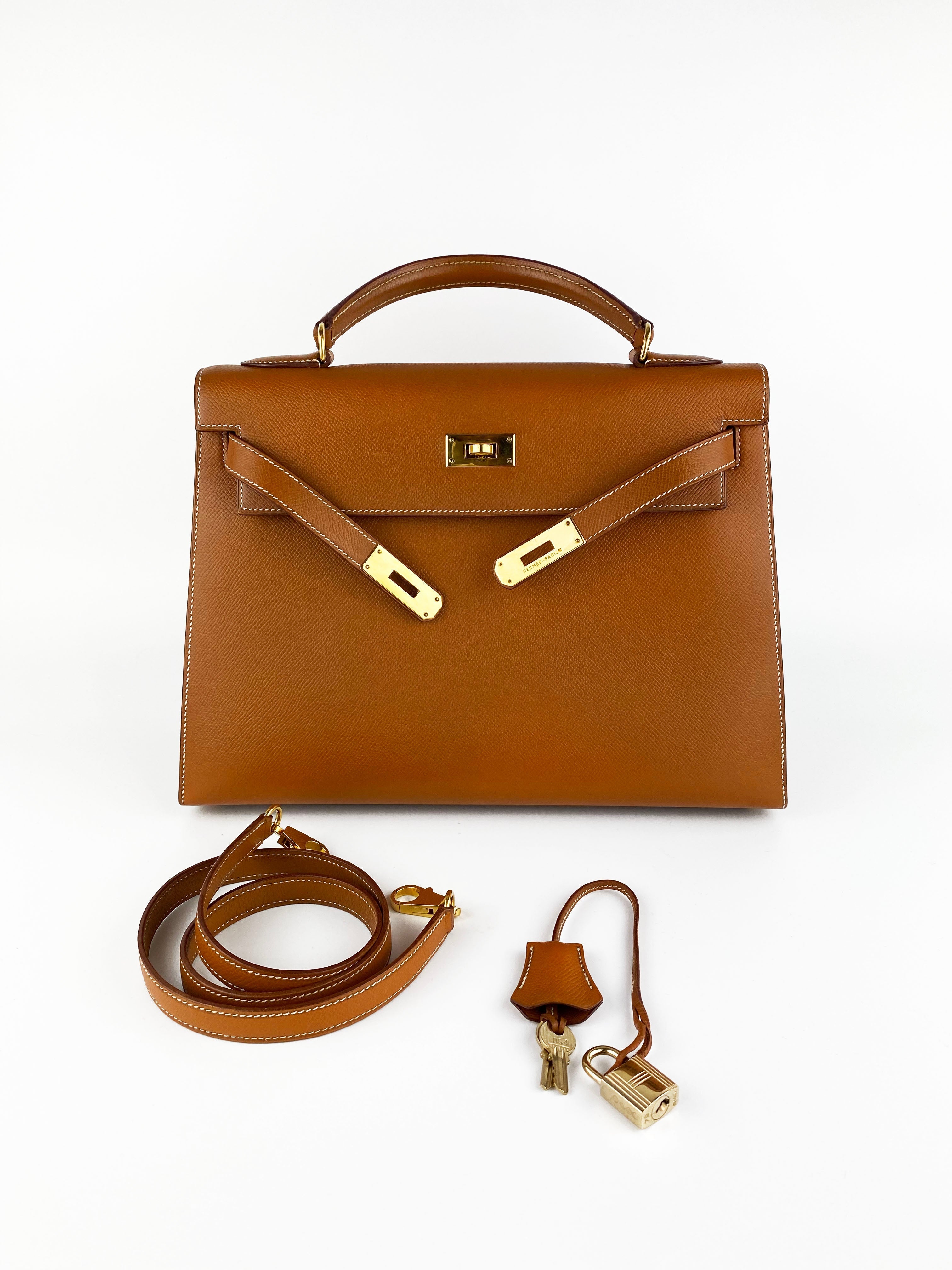 Hermes Gold Kelly 32