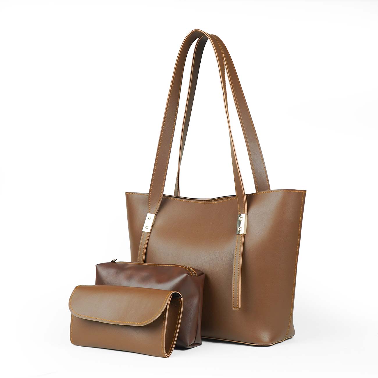 Falcon tote set of 3 Bag brown